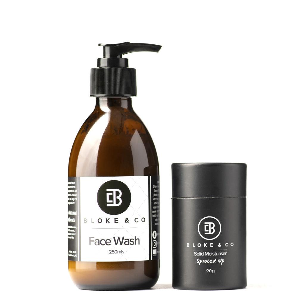 face wash solid moisturiser cleanse